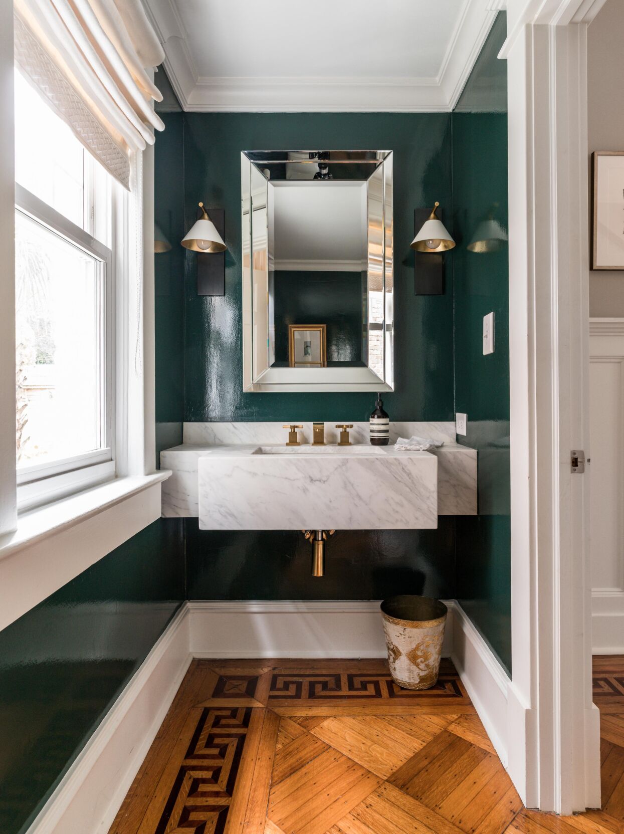 Embracing the new: The renovation of two historic downtown Charleston homes | Business 44 Parkwood bath